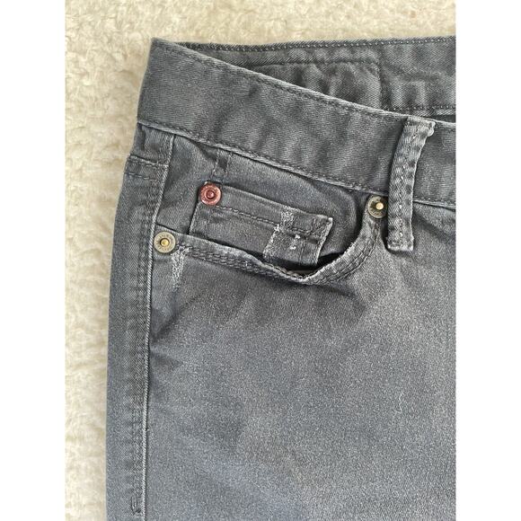 Converse Jeans Womens sz 6 One Star Stretch Skinny Black Low rise Skater - Picture 6 of 14